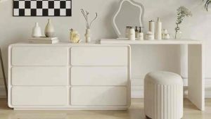 Tủ gỗ decor tủ trang trí phòng khách phòng ngủ tủ đựng đồ nhiều ngăn LAILA sang trọng tiện lợi TG-24