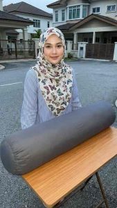 Hilton Luxury Bolster Pillow Ultimate Comfort Premium Sleep Blue