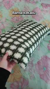 Bantal Asli Kekabu 100% / Bantal Tidor Asli berzip Dewasa size Soft - Floral pattern zippered soft adult size decorative.