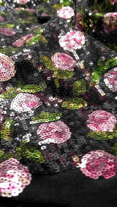 kain/bahan tile payet gradasi/tile 1000 payet