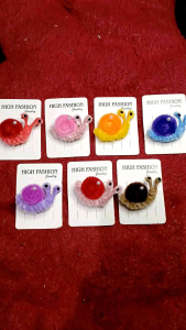 5 bros siput lucu dari kawat bulu harga paling murah / bros / bros lucu