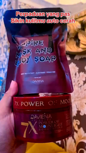 Sabun Vampire Mask & Body Soap Daviena Skincare