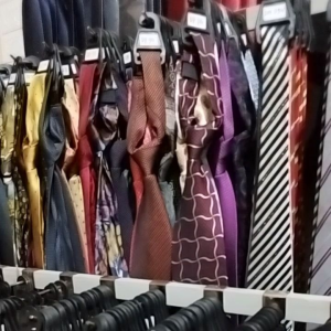 Dasi Instant Perekat Motif Weiding Kantor