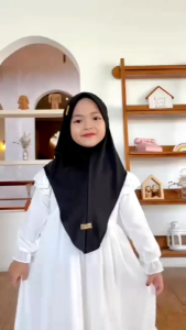 Hijab Anak - LALUNA 3-7 th / Jilbab Ped