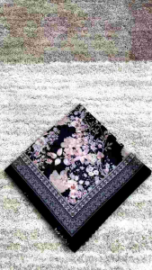 Hijab Segiempat Motif Exclusive Aruna Series Voal Premium Scarf Daily