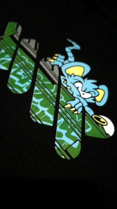 FUBAXS T-shirt / kaos hitam STREET RAT