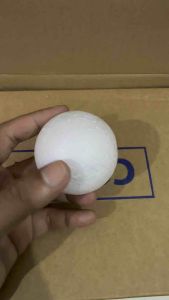 1 pcs Bola Gabus 6cm / Bola Gabus Styrofoam diameter 6cm Mainan