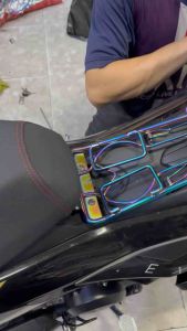 Baga cho xe EX 135-150-155 inox xi titan loại Dày- CHẮC CHẮN