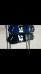 [12 PAIRS/PACK] BOS FASHION THICK SOCKS | COTTON SOCKS