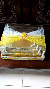 Box Seserahan Kotak Hantaran Lamaran dan Pernikahan Tutup Mika Isi 4 Model Terbaru Model Duo Tile Bahan Kardus Dan Mika Gift Box Wedding - Lazada