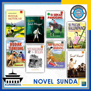 Buku Novel Sunda: Budak Motekar Budak Teuneung & Carita Budak Minggat