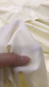 Vải đũi cotton màu vàng nhạt mềm rũ (khổ 1m5)may đầm váyáo kiểu áo sơ mi thời trang