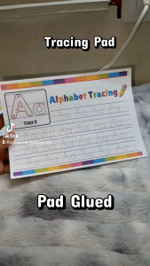Tracing Pad for Kids with Alphabet and Number Tracing Sheets Shapes Colors and Writing Practice A5 SIZE