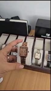 TERBARU !!!!! Jam Tangan Business Wanita Seven Minute M703 Segi Dimension Rantai Steel