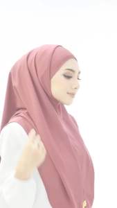 [SG SELLER] TUDUNG INSTANT SYRIA 1.0 WITH INNER PREMIUM MOSSCREPE EXPRESS SLIP-ON INSTANT IRONLESS HIJAB NEW ARRIVAL