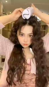 【Ready Stock】🔥新款V型韩式蛋卷棒(波浪水波纹烫棒)负离子卷发棒负离子蛋卷棒Water Wave Hair Curler Egg Roll Kerinting Rambut