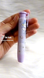 Penghapus mekanik cetak penghapus lipstik lucu gambar karakter
