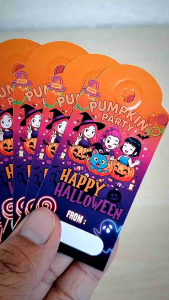 Huntrix Halloween Gift Tags for Loot bag 12 pieces per pack
