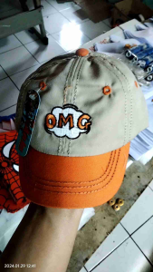 TOPI ANAK MOTIF OMG 1-4 TAHUN / TOPI ANAK LAKI-LAKI /PEREMPUAN