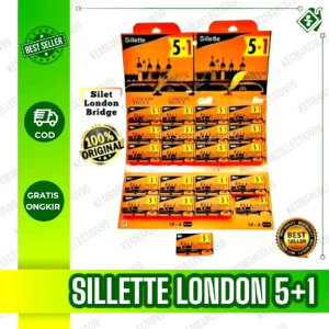Gillette London Bridge 5+1: Cara Cukur Kumis & Jenggot dengan 1 Papan 120 Pcs