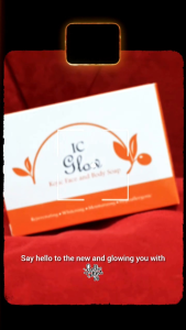 IC GLOW KOJIC SOAP BUNDLE OF 3 (WHITENING HYPOALLERGENIC REJUVENATING MOISTURIZING NON DRYING)