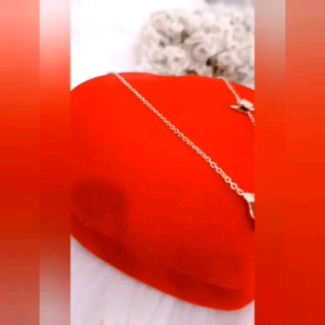 Kalung Titanium Kupu Anti Karat
