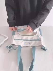 Túi Đeo Chéo Túi Vải Hình Mèo Đáng Yêu