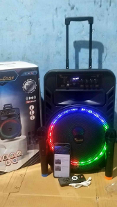 Speker Bluetooth Fleco F-12106 Ukuran Besar 12Inc Gratis 2mic Wireless 897q 890