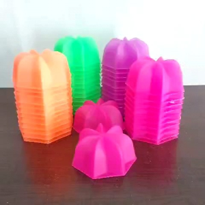 48 pcs cetakan puding bentuk belimbinggg