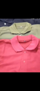 Kaos polos Kaos Polos Shirt Kaos kerah Seragam Polos Lengan Pendek - Untuk Pria Wanita