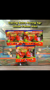 Cacing Sutra Kering & Tubifex Worms Kyoto: Pakan Ikan Hias Kecil