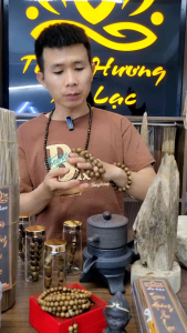 Vòng trầm hương đơn nam nữ hàng trầm tốc xưởng trầm Âu Lạc