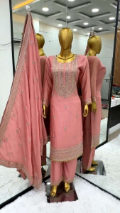 NEW COLLECTION FAUX GEORGETTE 3PC ITEM