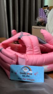 Dodolove หมวกกันกระแทกสำหรับเด็กเล็ก หมวกหัดคลาน หมวกเด็กอ่อน หมวกป้องกันศีรษะเด็ก สินค้ามือ 2