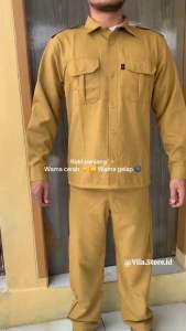 PROMO Seragam Keki Pemda/Pemkot Terbaru Lengan Panjang-Pendek