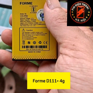 Pin hãng Forme D111 4G - Dung lượng 1000 mAh - Thiết kế tiêu chuẩn