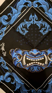 slayer bandana barong bahan halus