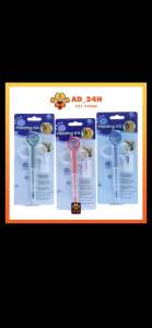 Dụng cụ bơm thuốc cho thú cưng 2in1.Ống bơm xi lanh hỗ trợ chó mèo uống thuốc - sữa - nước