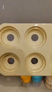 Camera ถาดวางขวดนม 6 ช่อง ที่ตากขวดนม ถาดผึ่งขวดนม ที่วางขวดนม วางตั้งหรือคว่ำขวด เพื่อตากขวดนมได้ BPA Free