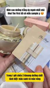 [HÀNG CHÍNH HÃNG] 15 cặp Huyết Thanh Dưỡng Trắng Ohui The First Brightening Dual Serum