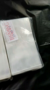 Plastik PP Bening tebal 08 10x15 10x20 11x20 12x15 12x18 12x20 13x25 14x20 14x25 kemasan makanan