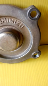 Kipas Impeler + Tutup Pompa Shimizu PS230BIT Asli Kuningan