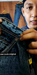 celana jeans zee Louis pria setandar terbaru terpopuler/celana jeans zee Louis pria original