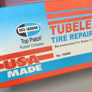 [1 Kotak] TOP PATCH USA MADE KARET TAMBAL BAN TUBELESS - Tubles - Tubless ORIGINAL