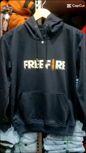 Jaket Hoodie Anak Terbaru FF EVOS 2-13 Tahun