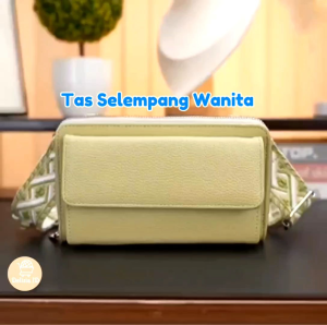DELIZIA - Tas Selempang Wanita Tas Bahu Tas Handphone Dompet Kartu Sling Bag PU Leather