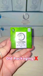(FREE GIFT) LEAFHEA NOURISH SOAP 9 BAHAN AKTIF ORIGINAL BER ID RESMI BPOM Ghazy Mart