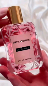 PARFUM INFLUENCE LOVABLE EAU DE PARFUME WANGI TAHAN LAMASOFT3 NOTES AROMAORIGINAL BPOM