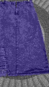 Rok Josie Span Skirt Variasi Sobek Tidak Tembus Pinggang Karet All Size Super Jumbo BB 68-94