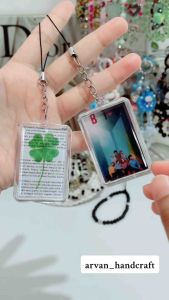 Phone Strap Queen Of Tears // Strap Phone Daun Semanggi // Gantungan Aksesoris Hp Queen Of Tears